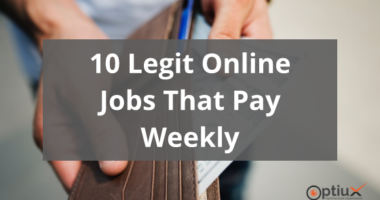 Legit Online Jobs That Pay Weekly